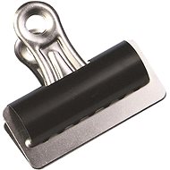 Q-CONNECT 51mm, Silver-black - package 10 pcs - Document Clip
