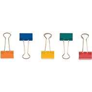 Q-CONNECT 32mm, Mix of Colours - Pack of 10 pcs - Document Clip
