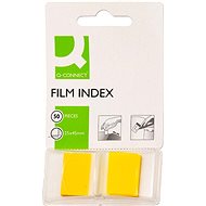 Q-CONNECT 25 x 45 mm, 50 leaves, yellow - Self-Adhesive Labels
