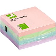 Q-CONNECT 76 x 76 mm, 400 sheets, pastel - Memo Pad