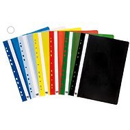 Q-CONNECT Plastic, Hanging, A4, White - Pack of 10 - Document Folders