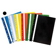 Q-CONNECT plastic, hanging, A4, black - pack of 10 - Document Folder
