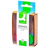 Q-CONNECT 25 mm, mix farieb, sada 4 ks - Magnet