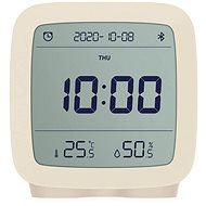 QINGPING Bluetooth Alarm clock (Temperature & RH monitor) - beige - Alarm Clock