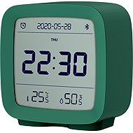 QINGPING Bluetooth Alarm clock (Temperature & RH monitor) - green - Alarm Clock