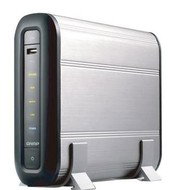 QNAP TS-109 All-in-One NAS Server, externí SATA II HDD 750GB, GLAN, USB PrintServer, 3xUSB2.0-in, 1x - -