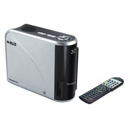 Emgeton GURU2 HDD/ DVD Media Player, 250GB, DivX/ XviD/ MP3/ WMA/ OGG/ JPEG přehrávač, USB, 5v1, DVI - -