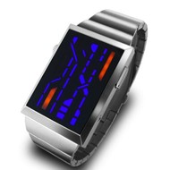 TokyoFlash Changing Lanes - Binary Watch