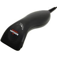 Virtuos CCD-MT6015, black, USB (em. KBD) - Diode Scanner