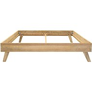 Raavi Mango wood bed without headboard - Bed