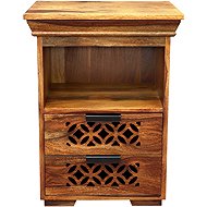 Raavi Bedside table Mira natural - Night Stand