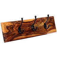 Raavi Jali Hanger with 3 hooks natural - Coat Hanger