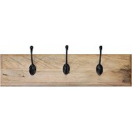 Raavi Devi Hanger with 3 hooks mango - Coat Hanger