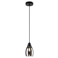 RABALUX Pendant lamp ILMARI 72181 10 cm black/copper - Ceiling Light