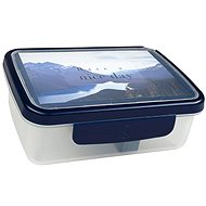 HEALTHY BED Healthy snack box UNI blue - Lunch Box
