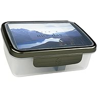 Healthy snack box UNI metallic green - Lunch Box