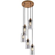 Rabalux Tanno Cable operated chandelier E27 5x MAX 25 W - Chandelier
