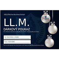 Dárkový poukaz na celé online LL.M. studium - Voucher: