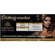 Dárkový voucher Maya Beauty Studio v hodnotě 2 000 Kč - Voucher: