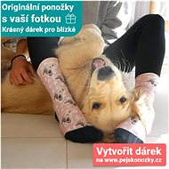 Fotka vašeho miláčka na ponožkách - Voucher:
