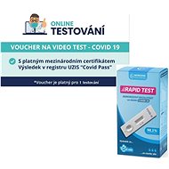 Antigenní test + Voucher na video test - Voucher: