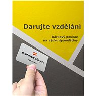 Gift certificate for Online Spanish video lessons - Voucher: