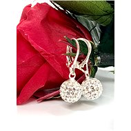 Beautiful earrings with zircons Swarovski Components - Voucher: