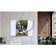 Wall monthly calendar from own photos - A3 format - Voucher: