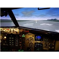 Pohyblivý simulátor Boeing 737 na Ruzyni - Voucher: