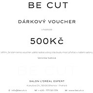 Dárkový poukaz Be Cut na 500 Kč - Voucher: