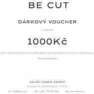 Dárkový poukaz Be Cut na 1000 Kč - Voucher: