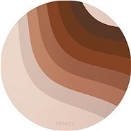 Eeveve Coaster 12 ks, Retro Lines Brown - Coaster