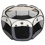 Merco, Pet Octagonal dog pen white-grey - Dog Playpen