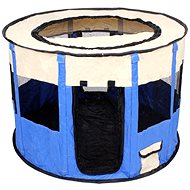Merco, Pet Round playpen for dogs blue 1 pc - Dog Playpen