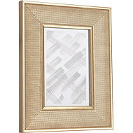 Home Styling Collection Gold photo frame 17,5 × 1,6 × 22,5 cm - Photo Frame