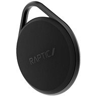 Raptic Link AirTags Black - AirTag kľúčenka