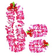 RAPPA Hawaiian set pink - hawaii 3 pcs - Costume Accessory