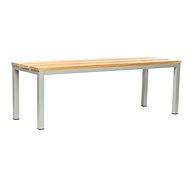 Rauman cloakroom bench 150 × 35 × 45 cm, RAL 7035 - Bench