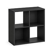 RAUMAN Sinde 2 × 2, černý - Shelving Unit