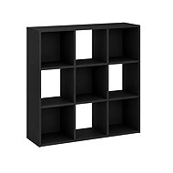 RAUMAN Sinde 3 × 3, černý - Shelving Unit