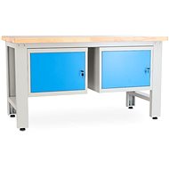 Rauman work table Solid OAK-11, length 150 cm, 2 hanging boxes, oak - Workbench
