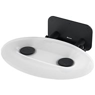 Ravak Seat Ovo-P II-CLEAR/BLACK - Showe Seat