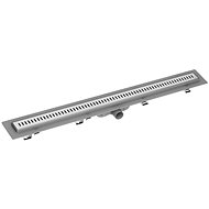 Ravak Plastic Drain Gutter Zebra 750 with Stainless-steel Grid - Shower Drain