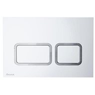 RAVAK toilet push button Twin satin - Flushing Button