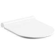 RAVAK Záchodové prkénko UNI Chrome SLIM bílé - Záchodové prkénko