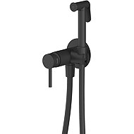 Ravak BM 057.20BLM. +S Undermounted bidet mixer with body, with set, black matt - Tap