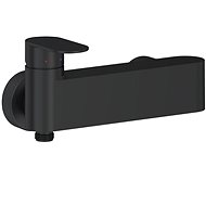 RAVAK CR II 032.20BL Shower wall mixer without set, black - Tap