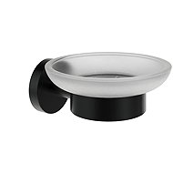 Ravak KN 200.20BLM Soap dish holder, black matt - Soap Dish