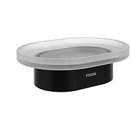 Ravak CR II 201.20BLM Soap dish, black matt - Soap Dish