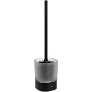 Ravak CR II 411.20BLM Toilet brush with bowl, black matt - Toilet Brush